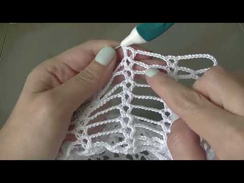 Видео: Скатерть простая для начинающих. Часть 12.