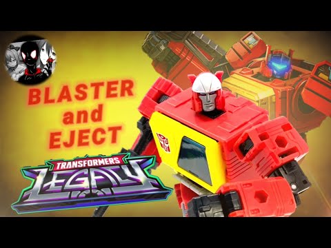 Видео: LEGACY BLASTER - красный тусовщик |TRANSFORMERS LEGACY