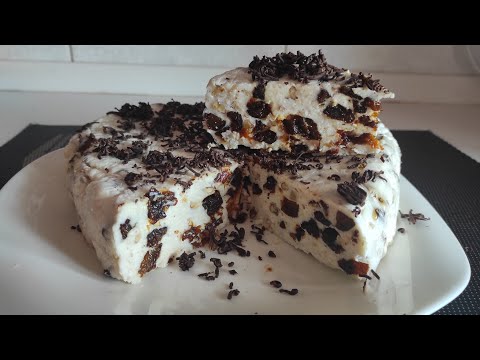 Видео: Творожный десерт с черносливом и грецкими орехами без выпечки