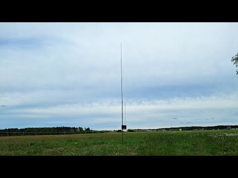 Видео: Испытания антенны GP 14-28 МГц . Заключительная.