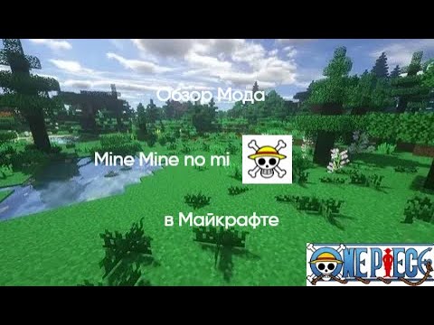 Видео: Обзор Мода (Mine Mine no mi) в Майкрафт