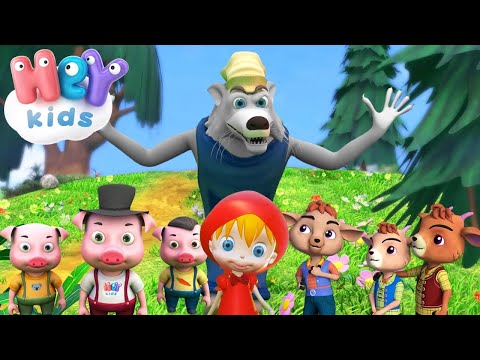 Видео: Вълкът 🐺 Детски Приказки На Български - HeyKids