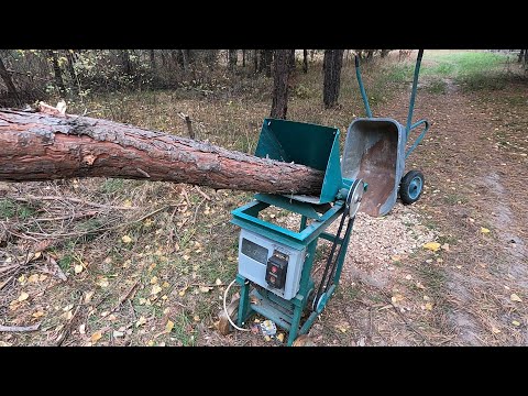Видео: Измельчитель веток.Размеры, испытания, нюансы