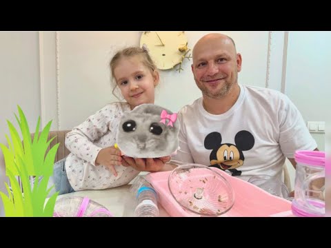 Видео: Обновляем интерьер у хомяка. Беговая чаша, для хомяка. Понравится или нет, нашему хомяку пастернак?