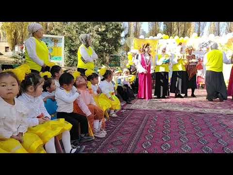Видео: /17/10/25 Ноокат Району Кайрагач Айыл бала бакчасында майрам болду