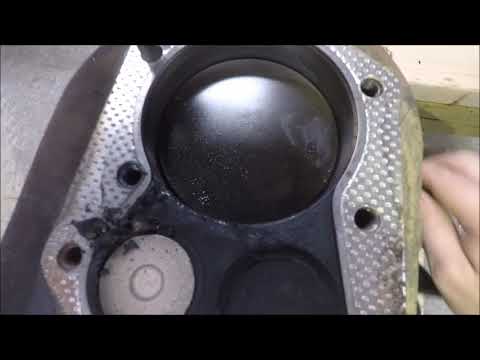 Видео: Снятие/очистка головки блока цилиндров Kohler серии K