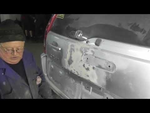 Видео: Кузовной ремонт  ХОНДА Ч 2
