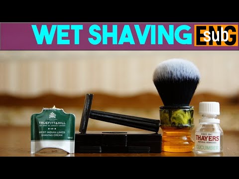 Видео: Бритва Gillette 40-х годов, Truefitt & Hill West Indian Lime, YAQI | Бритьё с HomeLike Shaving