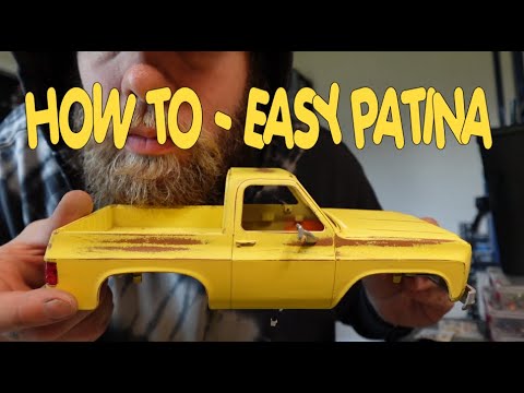 Видео: САМЫЙ ПРОСТОЙ метод нанесения патины