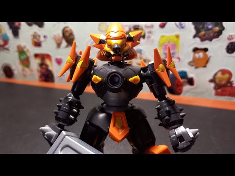 Видео: РАЗРУШИТЕЛЬ от Bandai / Обзор нового робота LBX!