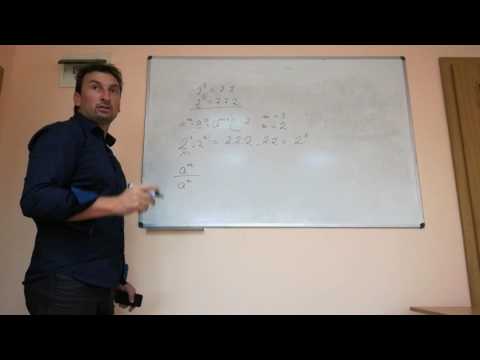 Видео: Математика, всичко за степенуване.