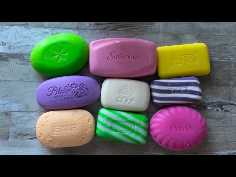 Видео: ASMR Soap cutting | Soap Carving|Резка мыла  | ASMR