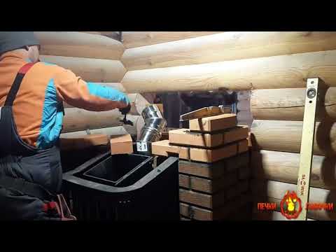 Видео: Портал для банной печи, часть 2.