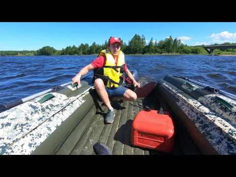 Видео: Лодка Skat 390Fi пиксель+Yamaha 9.9 (15 л.с.)