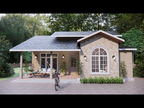 Видео: ВАУ! Внутри этого уютного дома размером 23x30 футов | Умный дизайн площадью 753 кв. фута