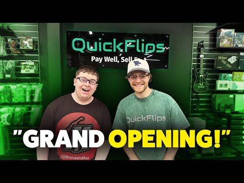 Видео: Я был на ТОРЖЕСТВЕННОМ открытии Phoenix Resale! (QuickFlips Video Games)