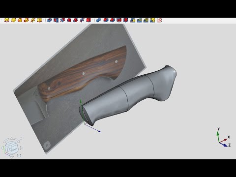Видео: 31. FreeCAD 1.0 Для начинающих с нуля! Рукоять ножа. Верстак Curved Shapes