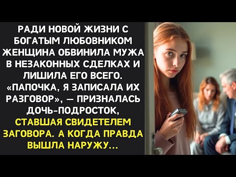 Видео: «Папа, я записала их разговор» — дочь разоблачила заговор, когда отец оказался на улице