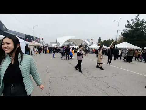 Видео: Праздник НАУРЫЗ, Шымкент гуляет!!! Мир Вам!!!