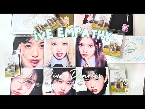 Видео: ☆*.｡. Распаковка всех версий альбома IVE IVE Empathy ☆* dive diaries ep.13