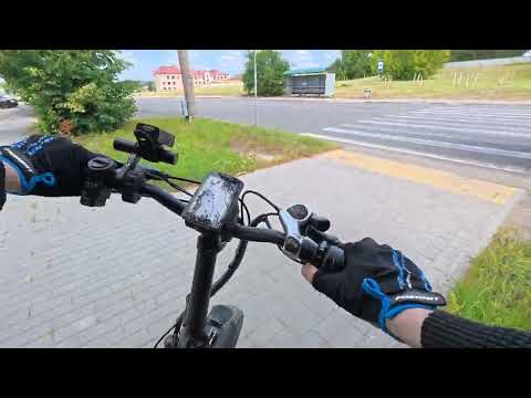 Видео: За город на электрофэтбайке Wenbo F10