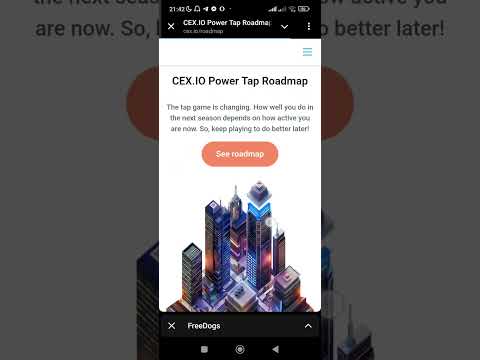 Видео: CEX.IO⭐ Power Tap 🎁игра из будущего обязательно зайди 💹Дроп🎁