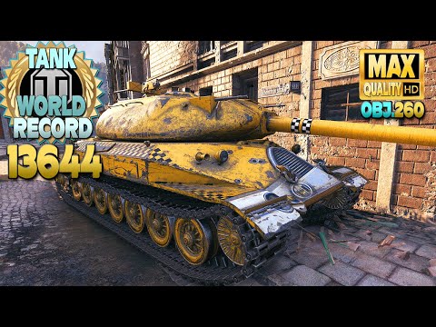 Видео: С быстрым наведением на новый Obj. 260 МИРОВОЙ РЕКОРД - World of Tanks