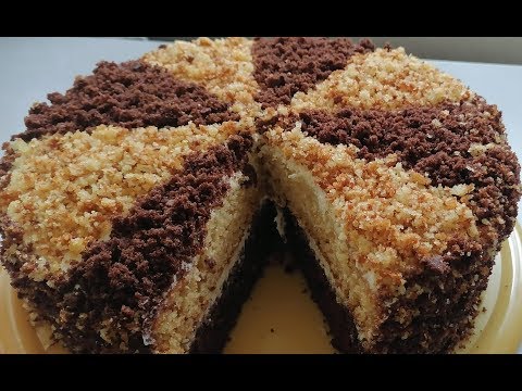 Видео: #Տորթ Գիշեր ցերեկ  Անահիտից  #торт день и ночь  # cake day and night