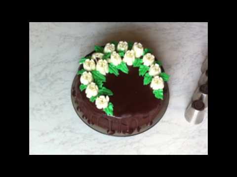 Видео: ТЮЛЬПАНЫ - ЦВЕТЫ ИЗ МАСЛЯНОГО КРЕМА