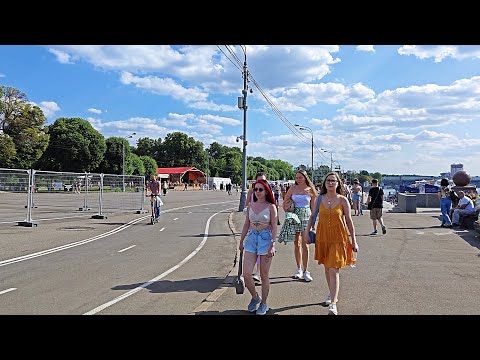 Видео: Москва. Парк Горького. Июнь 2023