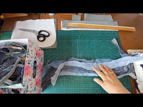 Видео: DIY / ⭐ВЫ НЕ ПРЕДСТАВЛЯЕТЕ Я УТИЛИЗИРОВАЛА ДЖИНСОВЫЕ ШВЫ 😁