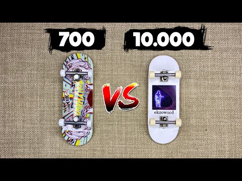 Видео: ФИНГЕРБОРД ЗА 700 VS ЗА 10.000  РУБЛЕЙ. ЧТО ЛУЧШЕ???