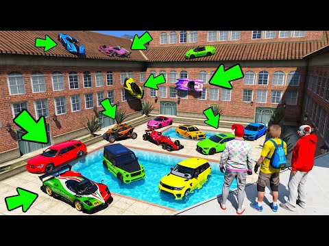 Видео: ОГРАБИЛИ МАЖОРОВ! УГНАЛИ 15 ЧИТ ТАЧЕК ЗА 180 СЕКУНД В ГТА 5! БИТВА ВОРОВ В GTA 5 ONLINE!