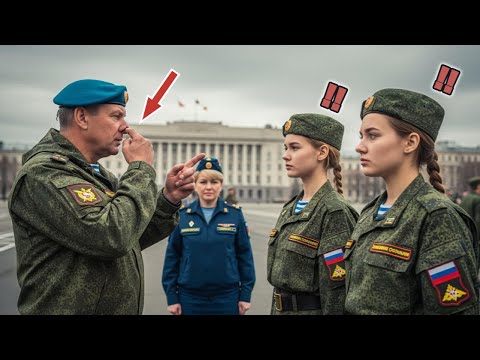 Видео: Наглый командир унижал девушек, но сзади стояла женщина-генерал.
