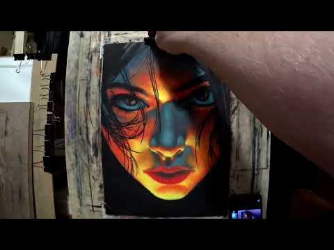 Видео: 1484. Масляная пастель (завершение)