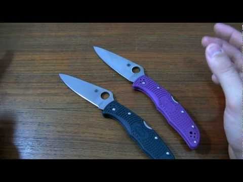 Видео: Мысли о ноже: Spyderco Endura ZDP-189