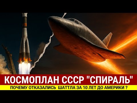Видео: Проект Спираль: Как СССР создал КОСМОСАМОЛЁТ раньше США | Тайна МиГ-105 "Лапоть"