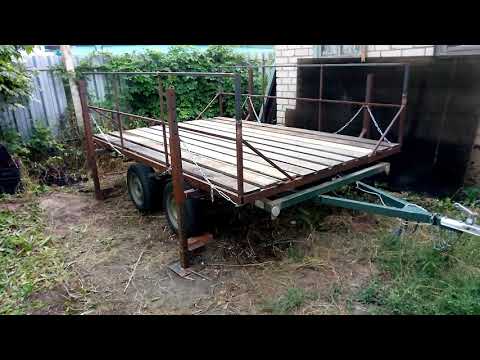 Видео: Изготовление платформы для перевозки ульев #пчеловодонлайн #pchelovodonline