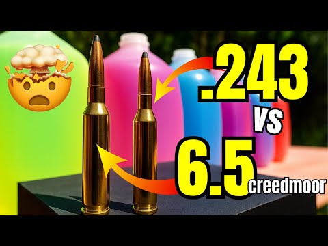 Видео: 6.5 Creedmoor против .243 — результаты вас удивят!
