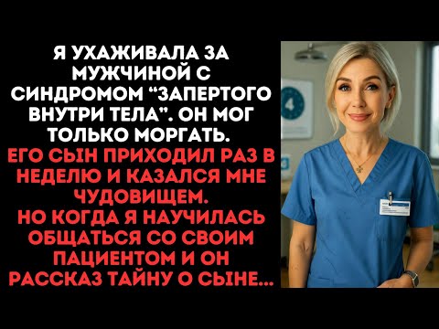 Видео: Я ухаживала за мужчиной с синдромом “запертого внутри тела”.Мог только моргать.Сын казался монстром