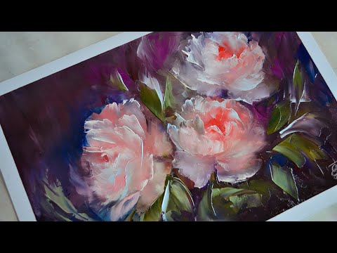 Видео: Как использовать гелевый разбавитель  в живописи маслом