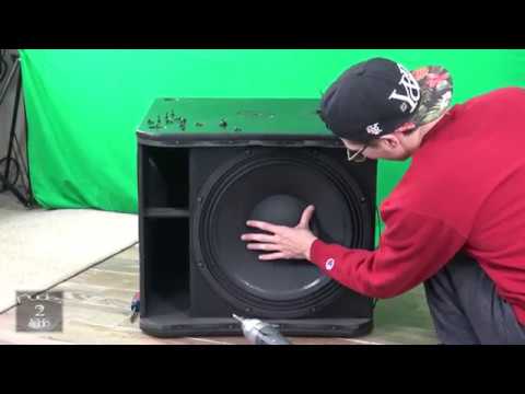 Видео: Разборка сабвуфера QSC KW181 и бесплатный тест звука! ВАУ!