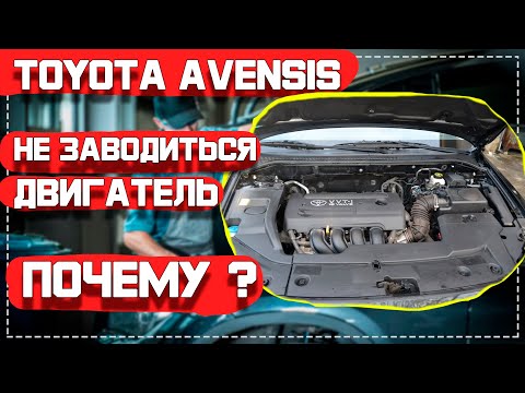 Видео: Двигатель не заводится Toyota Avensis 1zz-feВ ЧЁМ ПРИЧИНА?