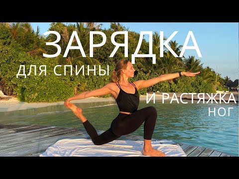 Видео: ЗАРЯДКА ДЛЯ СПИНЫ И РАСТЯЖКА МЫШЦ НОГ / МОБИЛЬНОСТЬ ПОЗВОНОЧНИКА И РАБОТА С ТАЗОБЕДРЕННЫМИ СУСТАВАМИ