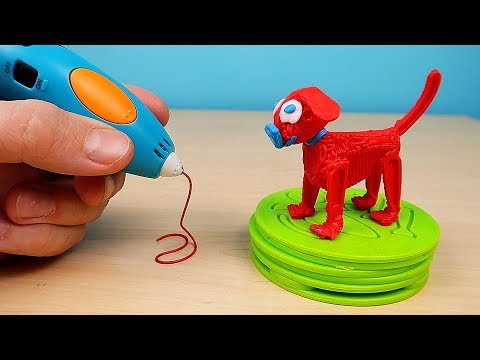 Видео: Новая ЗД Ручка! Набор Super Mega Pen Set 3Doodler! alex boyko