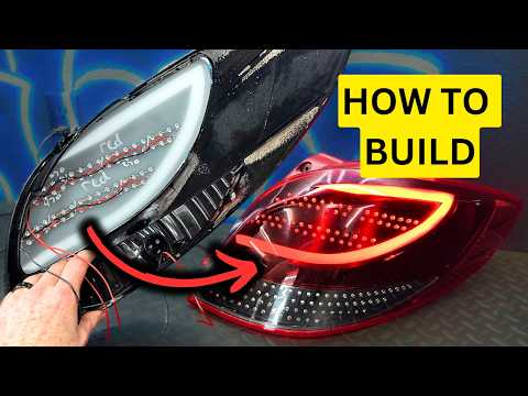 Видео: Изготовление кастомных задних фонарей VELOSTER
