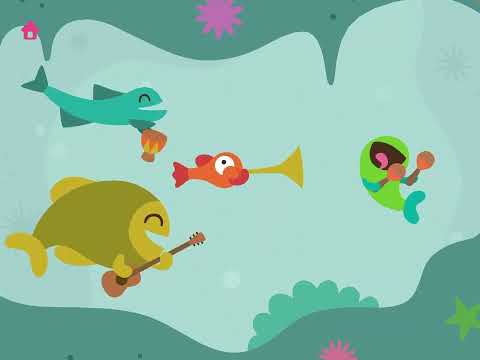 Видео: Sago Mini World - Ocean Swimmer 🐠💦 Саго Мини смешная детская игра!