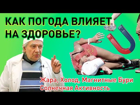 Видео: Как погода влияет на человека? Что мы знаем? Здоровье с Доктором Алименко