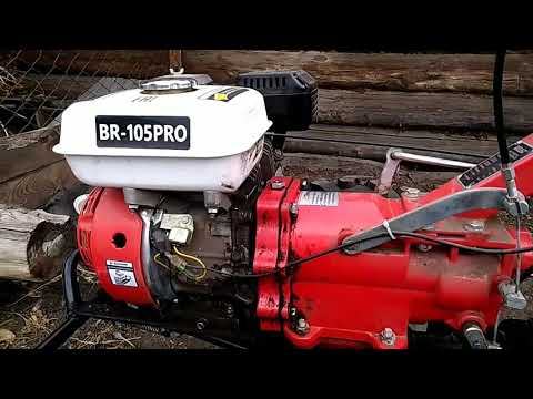 Видео: Картофелекопалка мотоблока с вом. Брайт 105