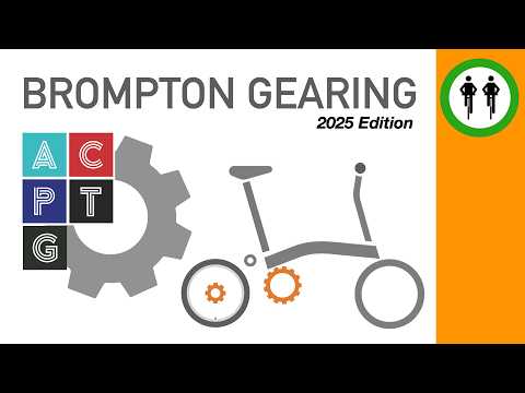 Видео: Разбор передач Brompton [Новая 12-скоростная C-Line — Версия 2025]